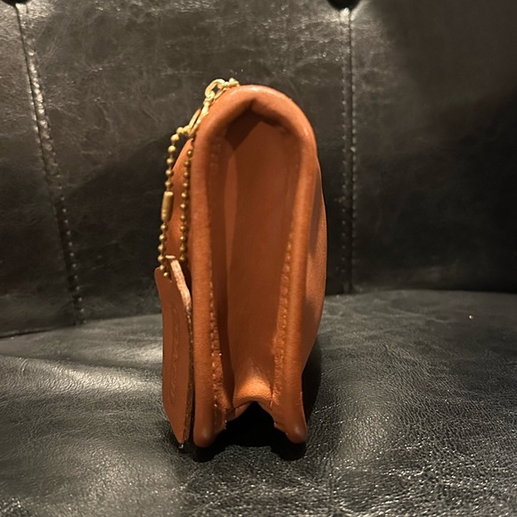 Vintage Coach #7167 Cosmetic Case BT SLG Small Leather Good Makeup Kit - Picture 8 of 11